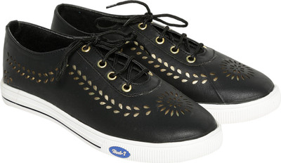 

Trendy Look Lazer Sneakers For Women(Black