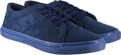 

LeatherKraft Men's Sneakers For Men(Blue