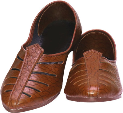 

Johnnie Boy Brown lazer Jutti Jutis For Men(Brown
