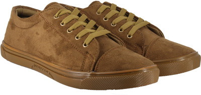 

LeatherKraft Men's Sneakers For Men(Brown, Olive