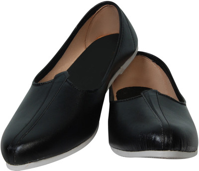 

Johnnie Boy Black Jalsa Jutti Mojaris For Men(Black