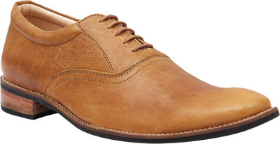 

New Forever Leather Men's Black Formal Derby For Men(Brown