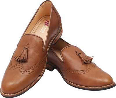 

New Forever Leather Men's Black Formal Slip On For Men(Brown