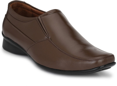 

ENGLISH Perfect Styles Derby Slip On For Men(Brown