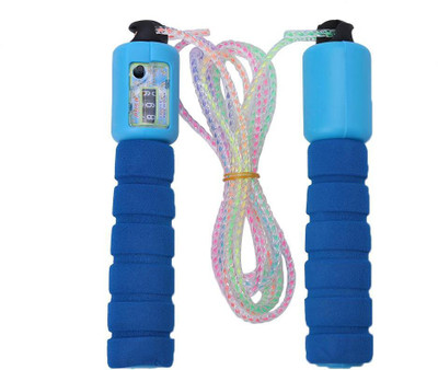 

HAWKISH COUNTER SKIPPING ROPE BLUE COLOR Digital Cordless Skipping Rope(Blue, Length: 274 cm)
