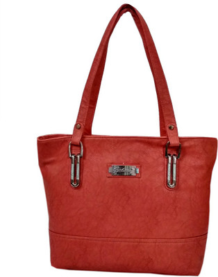 

VShine Women Casual Pink Leatherette Shoulder Bag