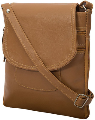 

Bizarre Vogue Women Casual Beige PU Sling Bag