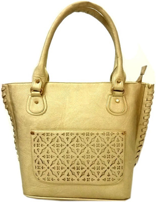 

VShine Women Casual Beige Leatherette Hand-held Bag