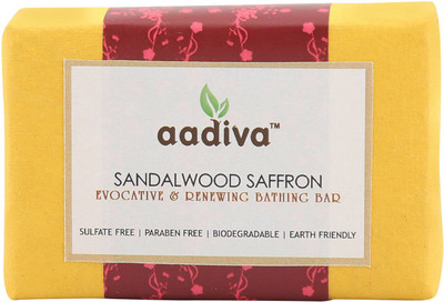 

Aadiva Sandalwood & Saffron Exotic Soap(100 g)