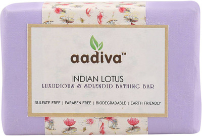 

Aadiva Indian Lotus Floral Soap for Oily Skin - 100 gms(100 g)