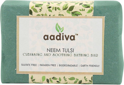 

Aadiva Neem Tulsi Herbal Soothing Soap - 100 gms(100 g)