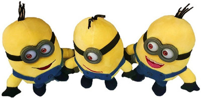 

Tako bell 18 cm--Minion Stuffed Soft Toys Bob Dave Stuart - 18 cm(Yellow)