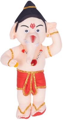 

Tickles Shree Ganesha Soft Toy - 30 cm(Multicolor)