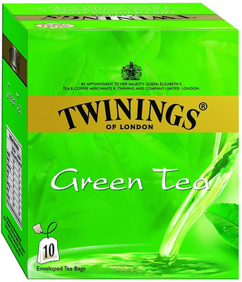 

Twinings Green Tea, 10 Tea Bags Green Tea Bags(20 g, Box)