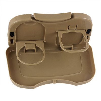 

Generic Mini Car Backseat Food Tray with Bottle Cup Holder 1 Pcs (Assorted Colors)(Multicolor)