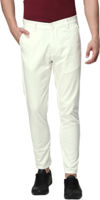 HalogenChinos Skinny Fit Men White Trousers