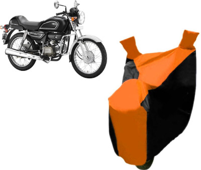 Auto Age Two Wheeler Cover for Hero(Splendor Pro Classic, Orange)