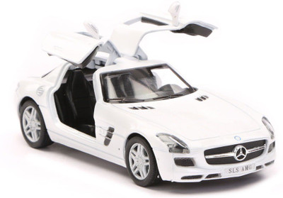 

Kinsmart Mercedes Benz SLS AMG 1:36 Scale Diecast Model Car - White(White)