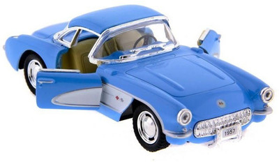 

Kinsmart 5" 1:34 Scale 1957 Chevrolet Corvette Diecast Model Car - Blue(Blue)