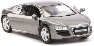 

Kinsmart Audi R8 1:36 Scale 5" Toy Car Model - Grey(Grey)