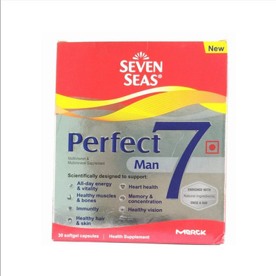 

Merck Limited Seven Seas Perfect7 Man - Multivitamin & Multimineral Supplement(30 No)