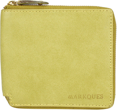 

MarkQues Women Formal Yellow Artificial Leather Wallet(4 Card Slots), Olive green-15