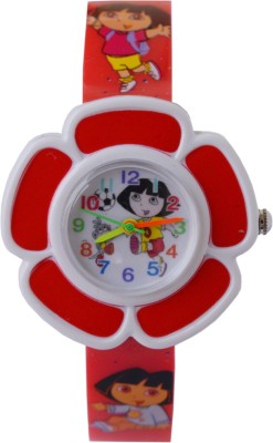 VITREND (R-TM) Dora New Flower Designer ( sent as per available colour) Fashion Watch  - For Boys & Girls   Watches  (Vitrend)