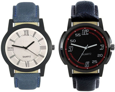 

Naksh Fashion FOX-M-421-423 Designer Stylish Watch combo With Fancy Dial And Belt Watch - For Men