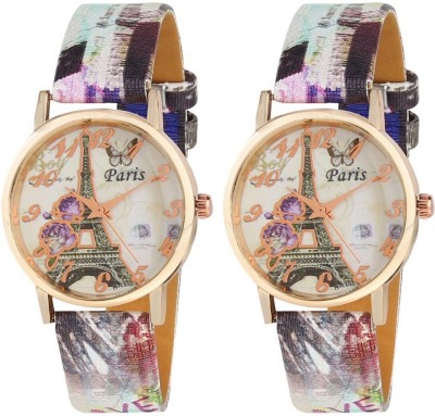 DEKIN Paris Designer Printed Watches For Girls Combo Set Watch  - For Girls   Watches  (Dekin)