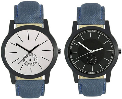 

Naksh Fashion FOX-M-411-416 Designer Stylish Watch combo With Fancy Dial And Belt Watch - For Men