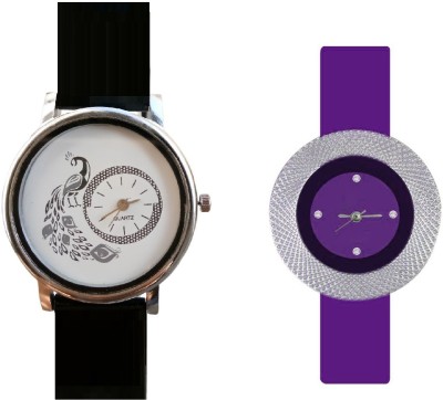 INDIUM NEW PURPLE COLOR FANCY WATCH COMBO WITH NEW DESIGN PEACOCK BIRD COLLECTION FROM PLANET ZONE Watch  - For Girls   Watches  (INDIUM)