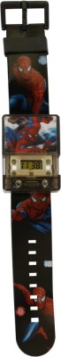 VITREND (R-TM) Spiderman-01 Dancing Musical Light New Generation (Random Colors Available) Watch  - For Boys & Girls   Watches  (Vitrend)