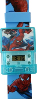 VITREND (R-TM) Spiderman Dancing Musical Light New Generation (Random Colors Available) Watch  - For Boys & Girls   Watches  (Vitrend)