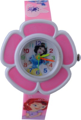 VITREND (R-TM) Princess New Flower Designer ( sent as per available colour) Fashion Watch  - For Boys & Girls   Watches  (Vitrend)
