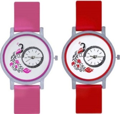 Rj creation RJ-PNK-red 299 Fashion Watch  - For Girls   Watches  (RJ Creation)