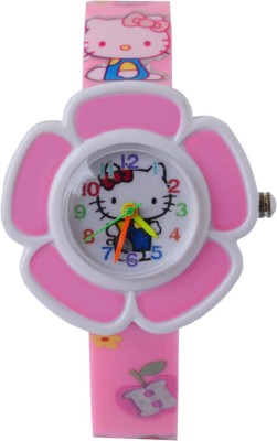 VITREND (R-TM) Hello Kitty New Flower Designer ( sent as per available colour) Fashion Watch  - For Boys & Girls   Watches  (Vitrend)