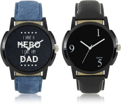 PMAX HERO DAD AND LEATHER BLACK NEW STYLISH FOR Watch  - For Men   Watches  (PMAX)