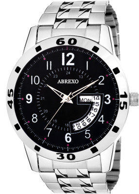 

Abrexo AbxDG01357DDSL-Black Gents Exclusive Royal Signature Day and date series Watch - For Men