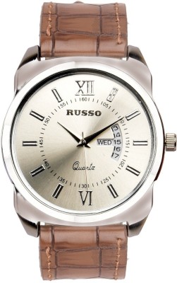 RUSSO RFW-006 Quartz 1 Day And Date Watch  - For Men   Watches  (RUSSO)