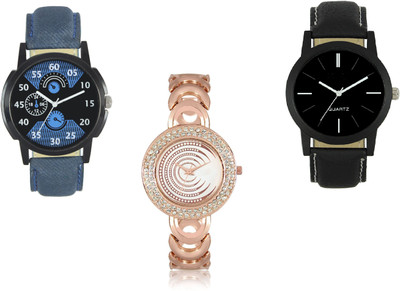 

BVM Fashion latest collation fancy and attractive amazing feature fast selling combo Analog Coupal Watch (Combo) Watch - For Men & Women