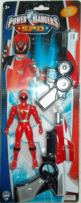

FEMININE STYLE Power Ranger Action Figure with Gun (Multi color)(Multicolor)