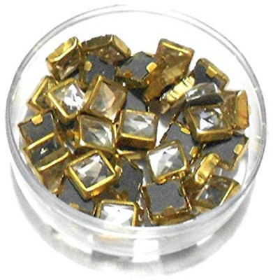 

GOELX Kundans Bezels Pastable for Jewelry Making and Decorations - Design 2