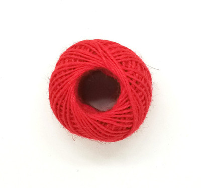 

Aadya Crafts Jute Thread Colour b Red