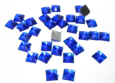 

GOELX Kundan Stones Square Shaped for Crafts, Jewelry Making, Decorations etc. Pack Of 200 Stones - Pink