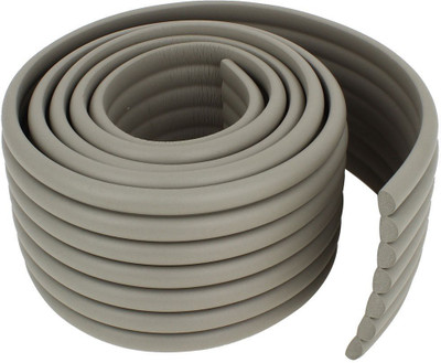 

RKPM Baby Safety Grey Strip Furniture Edge Guard Cushion Corner Coverage 2 Meter 6.5 Feet Tape Infant Bump Protector(Grey)