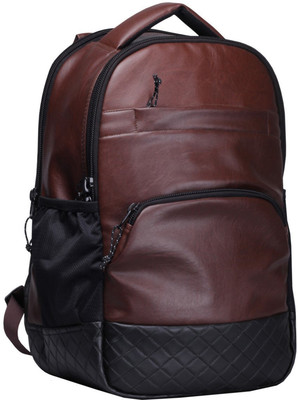 

Aqeeq Faux Leatherite Stylish Backpack 28 L Backpack(Brown)