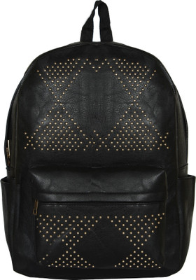 

RIO GRANDE RIO9001 Premium Leather Unisex Backpack 25 L Laptop Backpack(Black)