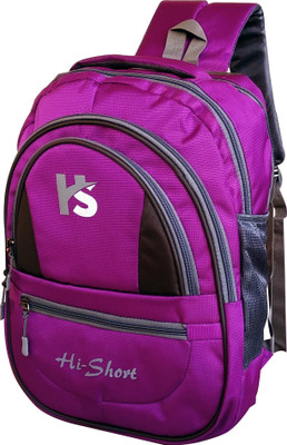 

Hi-Short Casual Laptop Backpack with Rain cover 25 L Backpack(Multicolor), Rani