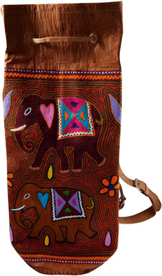 

India Meets India 091WOBABP010 11.28 L Backpack(Brown), Vintage brown
