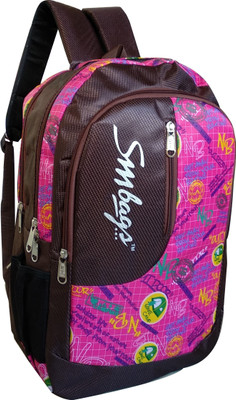 

SM Good Quality 15.6 inch Laptop 25 L Backpack(Multicolor), Brown